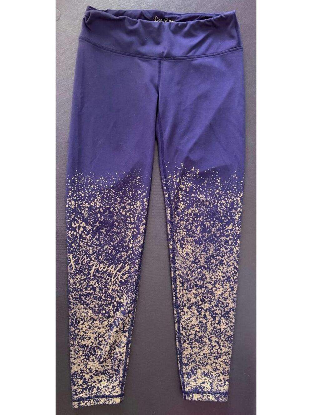 Lilly Pulitzer Luxletic 26” Weekender Leggings “Anything Is Possible” Size Small